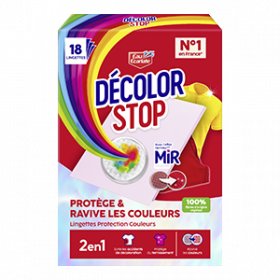 Décolor Stop Lingettes Ravive Couleurs