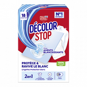 Décolor Stop Lingettes Ravive le Blanc