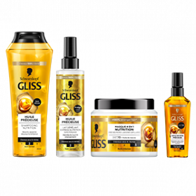 GLISS – HUILE PRÉCIEUSE – CHEVEUX SECS & RÊCHE
