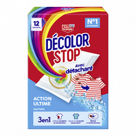 Décolor Stop Sachets 3en1 Détachant