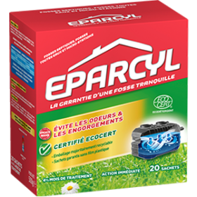EPARCYL - Entretien des fosses septiques - Boite 20 sachets