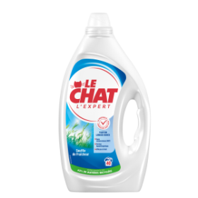Le Chat L’Expert Souffle de Fraicheur 40 Lavages – 1,80L