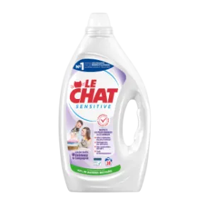 Le Chat Lessive Textile Animaux & Compagnie 38 lavages – 1,71L