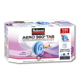 RUBSON Aero 360° Recharges Lavande, 4x450g