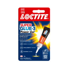 LOCTITE SUPERGLUE-3 Power Gel Tube, 3g