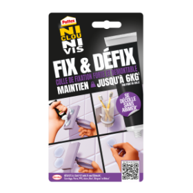 PATTEX Colle Fixation NCNV Fix & Défix Peinture tube 44g *12