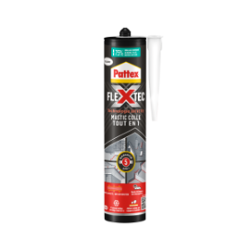 PATTEX Colle & Jointe Flextec Blanc cart 389g
