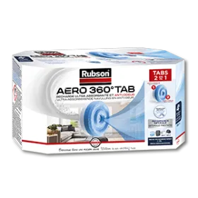 RUBSON Aero 360° Recharges Neutre, 4x450g