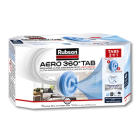 RUBSON Aero 360° Recharges Neutre, 4x450g