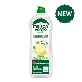 Maison Verte Liquide Vaisselle Fleur de Citronnier