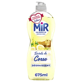 Mir Vaisselle Secrets de Corse Cédrat & Genêt Sauvage - 675ml