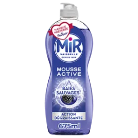 MIR VAISSELLE MOUSSE ACTIVE BAIES SAUVAGES - 675ML ​
