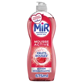 MIR VAISSELLE MOUSSE ACTIVE FRUITS ROUGES - 675ML ​