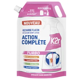 K2R – DÉTACHANT AVANT LAVAGE – RECHARGE PISTOLET 750 ML