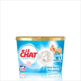 Le Chat Sensitive Aloe Vera & Marseille - 23 Capsules 