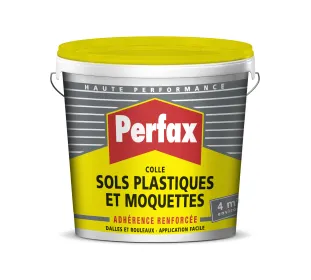 PERFAX Colle sols plastiques, moquettes, coco et sisal - Seau 1 kg